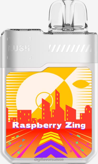 240H12 - Digiflavor Genève Digiflavor Geekbar LUSH produits jetables piquant de framboise