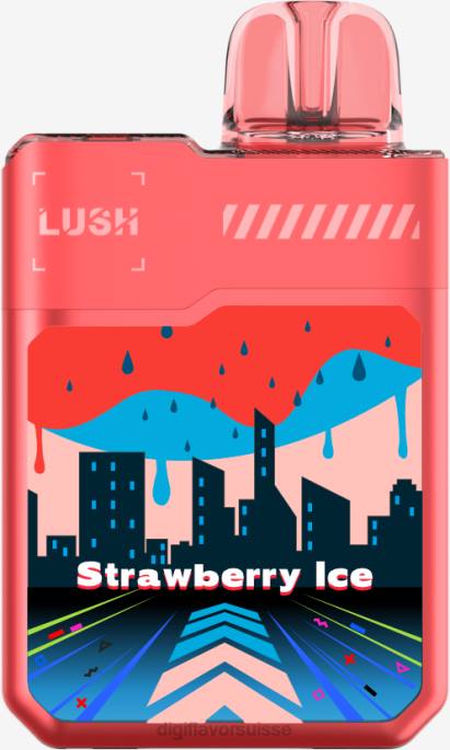 240H13 - Digiflavor cigarette électronique Digiflavor Geekbar LUSH produits jetables glace à la fraise