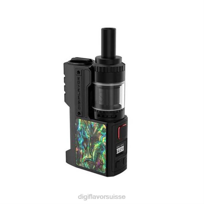 240H109 - Digiflavor disposable Digiflavor Z1 SBS kit avec sirène 3 gta coquille d'ormeau noir
