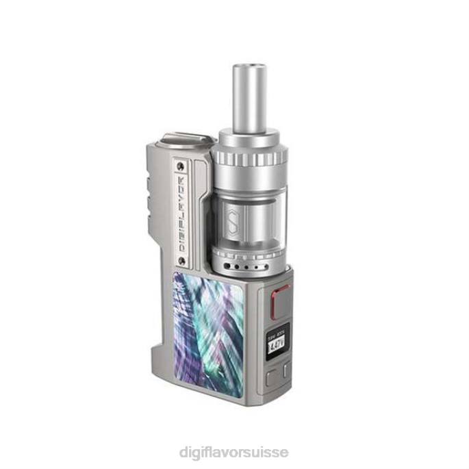 240H111 - Digiflavor vape price Digiflavor Z1 SBS kit avec sirène 3 gta coquille Saint-Jacques gris argenté